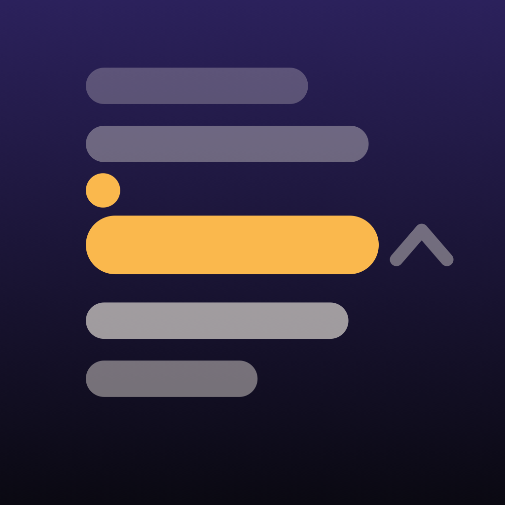 Lyric Scroll app icon